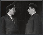 Peter Cook and Jonathan Miller in the stage production Beyond the Fringe