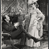 Fritz Weaver, Peter Sallis, and Inga Svenson in the stage production Baker Street