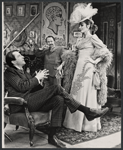 Fritz Weaver, Peter Sallis, and Inga Svenson in the stage production Baker Street