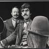 Daniel Keyes and Fritz Weaver in the stage production Baker Street