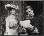 Inga Svenson and Fritz Weaver in the stage production Baker Street