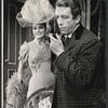 Inga Svenson and Fritz Weaver in the stage production Baker Street