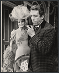 Inga Svenson and Fritz Weaver in the stage production Baker Street