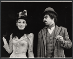 Inga Svenson and Fritz Weaver in the stage production Baker Street