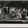 Antonia Rey (center) and company in the stage production Bajour