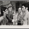 Chita Rivera, Herb Edelman, Herschel Bernardi, and Gus Trikonis in the stage production Bajour