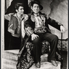 Gus Trikonis and Herschel Bernardi in the stage production Bajour