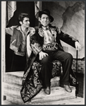 Gus Trikonis and Herschel Bernardi in the stage production Bajour