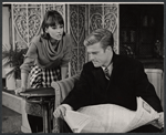 Elizabeth Ashley and Robert Redford in the stage production Barefoot in the Park