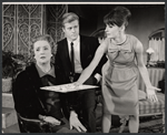 Mildred Natwick, Robert Redford, and Elizabeth Ashley in the stage production Barefoot in the Park