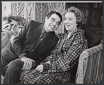 Kurt Kaszner and Mildred Natwick in the stage production Barefoot in the Park