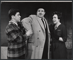 Warren Berlinger, Lou Jacobi, and Pert Kelton in the stage production Come Blow Your Horn