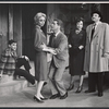 Warren Berlinger, Carolyn Brenner, Hal March, Pert Kelton, and Lou Jacobi in the stage production Come Blow Your Horn