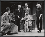 Peter Donat , Alan Webb, Douglas Watson, Margaret Leighton, and Diane Kagan in the stage production The Chinese Prime Minister
