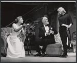 Margaret Leighton, John Williams, and Diane Kagan in the stage production The Chinese Prime Minister