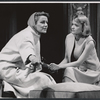 Margaret Leighton and Diane Kagan in the stage production The Chinese Prime Minister