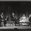 Peter Donat, Alan Webb, John Williams, Margaret Leighton, and Diane Kagan in the stage production The Chinese Prime Minister