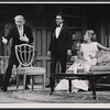 Alan Webb, Douglas Watson, and Margaret Leighton in the stage production The Chinese Prime Minister