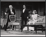 Alan Webb, Douglas Watson, and Margaret Leighton in the stage production The Chinese Prime Minister