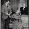 Peter Donat, Margaret Leighton, and Peter Donat in the stage production The Chinese Prime Minister