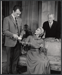 Peter Donat, Margaret Leighton, and Peter Donat in the stage production The Chinese Prime Minister