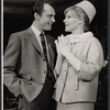 Peter Donat and Joanna Pettet in the stage production The Chinese Prime Minister