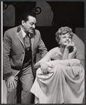 Henry Lascoe and Angela Lansbury in the stage production Anyone Can Whistle