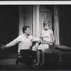 Harry Guardino and Lee Remick in the stage production Anyone Can Whistle