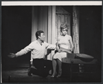Harry Guardino and Lee Remick in the stage production Anyone Can Whistle