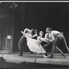 Angela Lansbury (in background) and dancers in the stage production Anyone Can Whistle