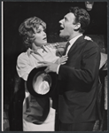 Lee Remick and Harry Guardino in the stage production Anyone Can Whistle