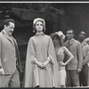 Henry Lascoe, Lee Remick, and unidentified actors in the stage production Anyone Can Whistle