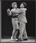 Angela Lansbury and Henry Lascoe in the stage production Anyone Can Whistle