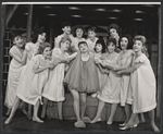 Anita Gillette (center) and cast members in the stage production All American