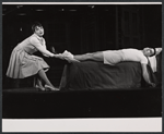 Anita Gillette and Ron Husmann in the stage production All American