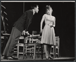 Ron Husmann and Anita Gillette in the stage production All American