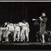 Eileen Herlie (far right) and cast members in the stage production All American