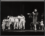 Eileen Herlie (far right) and cast members in the stage production All American