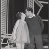 Anita Gillette and Ron Husmann in the stage production All American
