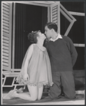 Anita Gillette and Ron Husmann in the stage production All American