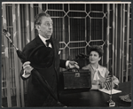 Ray Bolger and Eileen Herlie in the stage production All American