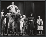 Ron Husmann, Ray Bolger, Eileen Herlie, and Anita Gillette in the stage production All American