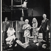 Elaine Stritch [top] and ensemble in the stage production Company
