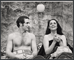 Larry Kert and Susan Browning in the stage production Company