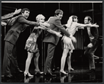 Larry Kert [right] and ensemble in the stage production Company