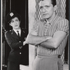 Nancy Walker and Dick Williams in the stage production Copper and Brass