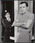 Nancy Walker and Dick Williams in the stage production Copper and Brass