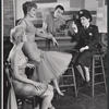 Dick Williams, Nancy Walker and unidentified others in the stage production Copper and Brass