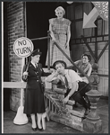 Nancy Walker and ensemble in the stage production Copper and Brass