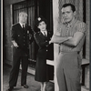 Alan Bunce, Nancy Walker, and Dick Williams in the stage production Copper and Brass